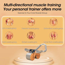 Load image into Gallery viewer, Automatic Rebound Abdominal Wheel Fitness Gym Roller Abdominal Wheel Ab Rollers