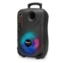 Load image into Gallery viewer, 2000W Portable 8“ Bluetooth Wireless Speaker Party Outdoor Stereo Subwoofer Heavy Bass with Karaoke Mic