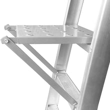 Load image into Gallery viewer, Ladder Work Platform Extension Ladders Work Ladder Tray for Painters & Tool Hold