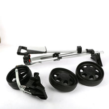 Load image into Gallery viewer, Foldable Golf Buggy Trolley Cart 3 Wheels Aluminum Push Pull Golf Cart with Footbrake