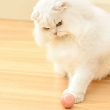 Load image into Gallery viewer, Interactive Smart Cat Toy Automatic Rolling Cat Ball Self-Moving Kitten Toys USB Rechargeable