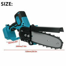 Load image into Gallery viewer, Cordless 8'' Electric Wood Cutting Saw Chainsaw 2x Battery & Charger Fit For Makita 18V