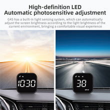 Load image into Gallery viewer, Universal Digital GPS Speedometer Car HUD Head Up Display MPH/KM Overspeed Alarm
