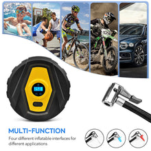 Load image into Gallery viewer, 12V Car Tyre Inflation Tire Inflator Pump Automatically Inflator Air Compressors