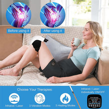 Load image into Gallery viewer, Electric Knee Massager Smart Infrared Heating Therapy Machine Relief Elbow Pain