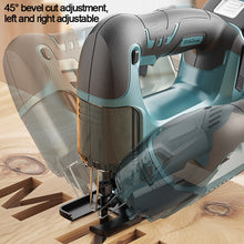 Load image into Gallery viewer, Cordless 4000r/m Woodworking Cutter Jig Saw Cutting Jigsaw with Battery + Charger 18V
