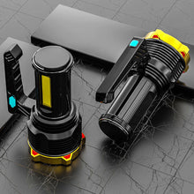 Load image into Gallery viewer, LED Flashlight Spotlight 1200mAh USB Rechargeable Hand Torch Super Bright Work Light Lamp Searchlight