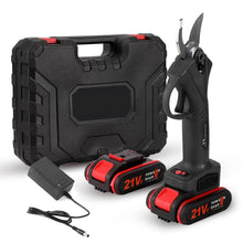 Load image into Gallery viewer, Cordless Rechargeable Electric Pruning Shears Secateur Branch Cutter + 2 Battery