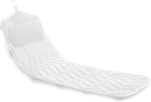 Load image into Gallery viewer, Full Body Bath Pillow Spa Cushion for Tub with Suction Cups and Air Mesh, Neck and Back Support