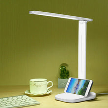 Load image into Gallery viewer, Dimmable Touch LED Desk Lamp Bedside Study Reading Table Light with USB Ports