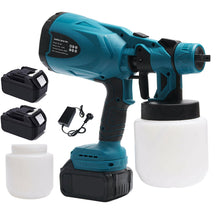 Load image into Gallery viewer, Portable Cordless High Pressure Electric Spray Gun Airless Paint Sprayer with 2 Battery