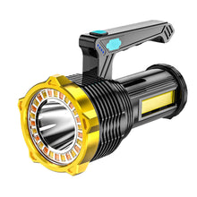 Load image into Gallery viewer, LED Flashlight Spotlight 1200mAh USB Rechargeable Hand Torch Super Bright Work Light Lamp Searchlight
