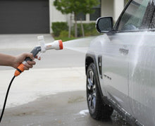 Load image into Gallery viewer, Portable Electric Rechargeable Self Primed Pressure Washer Water Pump with USB Port and Flashlight