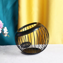 Load image into Gallery viewer, Coffee Capsule Basket Metal Stand Holder Vintage Coffee Pod Storage Shelves Rack