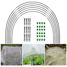 Load image into Gallery viewer, 20/30x Greenhouse Plant Hoop Grow Garden Tunnel Support Hoops for Garden Stakes