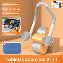 Load image into Gallery viewer, Automatic Rebound Abdominal Wheel Fitness Gym Roller Abdominal Wheel Ab Rollers
