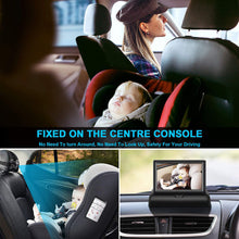 Load image into Gallery viewer, LED Car Seat HD Camera Baby Monitor w/ 4.3 inch Folding Display Screen and Night Vision