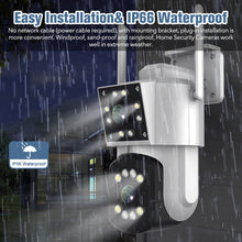 Load image into Gallery viewer, Outdoor HD Dual Lens Wireless Home Security WiFi CCTV IP Camera System PTZ Cam