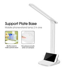 Load image into Gallery viewer, Dimmable Touch LED Desk Lamp Bedside Study Reading Table Light with USB Ports
