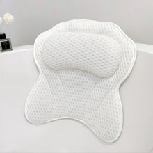 Load image into Gallery viewer, Ergonomic Bathtub Pillow Spa Cushion For Head Neck Back Support Slip 4D Air Mesh Soft Tub For Headrest