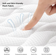 Load image into Gallery viewer, Full Body Bath Pillow Spa Cushion for Tub with Suction Cups and Air Mesh, Neck and Back Support