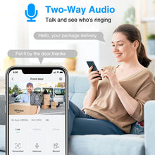 Load image into Gallery viewer, Wireless Doorbell WiFi Video Door Bell Intercom Phone Smart Security Camera