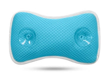 Load image into Gallery viewer, 2x Mesh Bath Pillows with Suction Cups - Quick Drying, Neck & Back Support