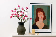 Load image into Gallery viewer, Blooming Pink Magnolias - 21 Silk Flowers, Long 90cm Stems, Forever Lasting