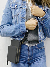 Load image into Gallery viewer, Premium PU Leather Touch Sling Purses with Phone Window & RFID Blocking