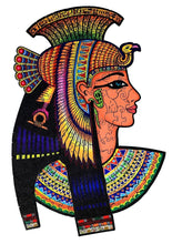 Load image into Gallery viewer, 150pcs Cleopatra Egyptian Wooden Puzzle - Unique Shaped Pieces, Wall Display