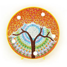 Load image into Gallery viewer, 5D Diamond Art Craft Light - Tree & Mood Light, DIY Diamond Craft Kit