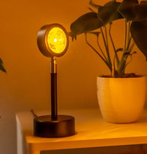 Load image into Gallery viewer, LED Sunset Projection Lamp, USB-Powered  Mood Lighting 360° Rotation