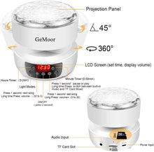 Load image into Gallery viewer, Universe Projection Lamp Night Light for Kids Ocean Wave Projector with Remote Control/Timer/Music Player