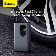 Load image into Gallery viewer, Baseus Digital Car Tyre Inflator Pump 12V Mini Portable Auto Air Compressor Bike