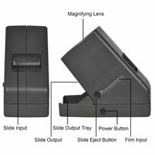 Load image into Gallery viewer, 35mm Slide Viewer, 3X Magnification and Desk Top LED Lighted Illuminated Viewing