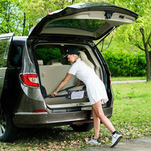 Load image into Gallery viewer, Foldable Golf Buggy Trolley Cart Push Pull 2 Wheels Aluminum Cart