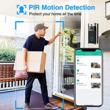 Load image into Gallery viewer, Wireless Doorbell WiFi Video Door Bell Intercom Phone Smart Security Camera