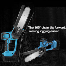 Load image into Gallery viewer, Cordless 8'' Electric Wood Cutting Saw Chainsaw 2x Battery & Charger Fit For Makita 18V