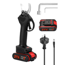 Load image into Gallery viewer, Cordless Rechargeable Electric Pruning Shears Secateur Branch Cutter + 2 Battery