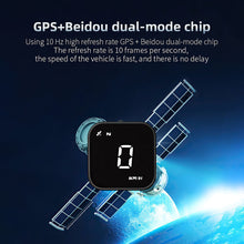 Load image into Gallery viewer, Universal Digital GPS Speedometer Car HUD Head Up Display MPH/KM Overspeed Alarm