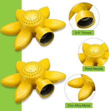 Load image into Gallery viewer, Flower Design Circular Spot Garden Sprinkler Outdoor Water Spray for Kids and Lawn