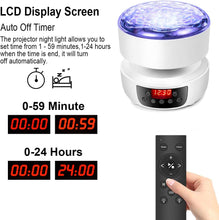 Load image into Gallery viewer, Universe Projection Lamp Night Light for Kids Ocean Wave Projector with Remote Control/Timer/Music Player