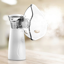 Load image into Gallery viewer, Handheld Mini Atomizer Portable Nebuliser Machine Ultrasonic USB Rechargeable Inhaler Kids Adult