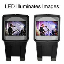 Load image into Gallery viewer, 35mm Slide Viewer, 3X Magnification and Desk Top LED Lighted Illuminated Viewing