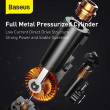 Load image into Gallery viewer, Baseus Digital Car Tyre Inflator Pump 12V Mini Portable Auto Air Compressor Bike