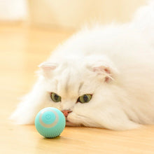 Load image into Gallery viewer, Interactive Smart Cat Toy Automatic Rolling Cat Ball Self-Moving Kitten Toys USB Rechargeable