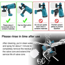 Load image into Gallery viewer, Portable Cordless High Pressure Electric Spray Gun Airless Paint Sprayer with 2 Battery