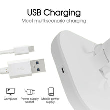 Load image into Gallery viewer, Dimmable Touch LED Desk Lamp Bedside Study Reading Table Light with USB Ports