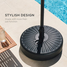 Load image into Gallery viewer, Durable Beach Umbrella Stand Base Parasol Holder Market Patio Standing Outdoor Garden