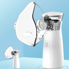 Load image into Gallery viewer, Handheld Mini Atomizer Portable Nebuliser Machine Ultrasonic USB Rechargeable Inhaler Kids Adult
